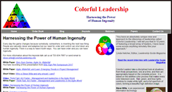 Desktop Screenshot of colorfulleadership.info